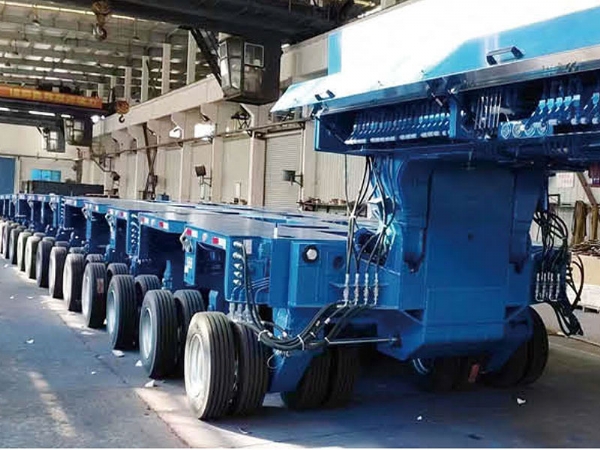 液壓軸線模塊運(yùn)輸專用車