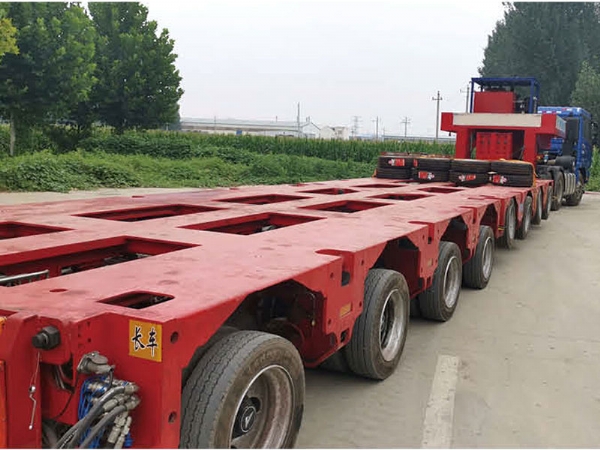 液壓軸線模塊運(yùn)輸專用車