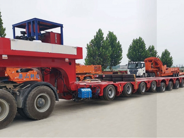 液壓軸線模塊運(yùn)輸專用車