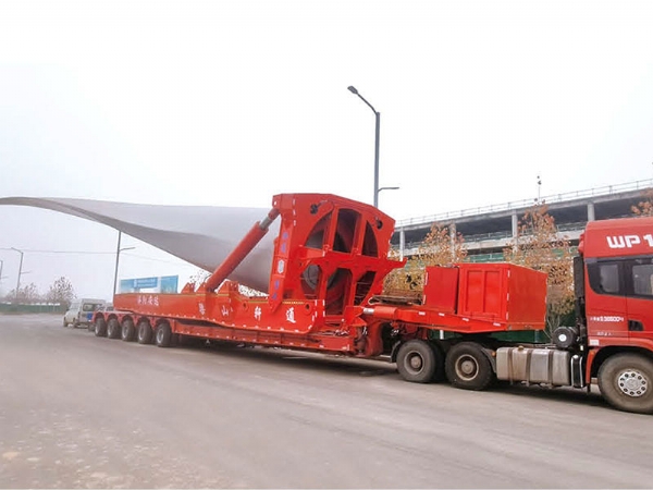 風(fēng)電葉片轉(zhuǎn)運(yùn)工裝車(chē) 上推式