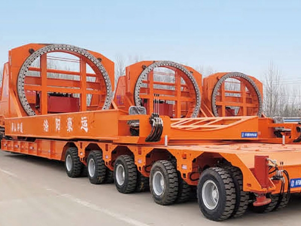 風(fēng)電葉片轉(zhuǎn)運(yùn)工裝車(chē) 平推式