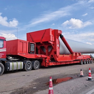 風(fēng)電葉片轉(zhuǎn)運(yùn)工裝車(chē) 上推式